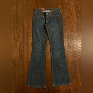 AG Adriano Goldschmied Size 24R Blue The Club Boot Cut Denim Jeans